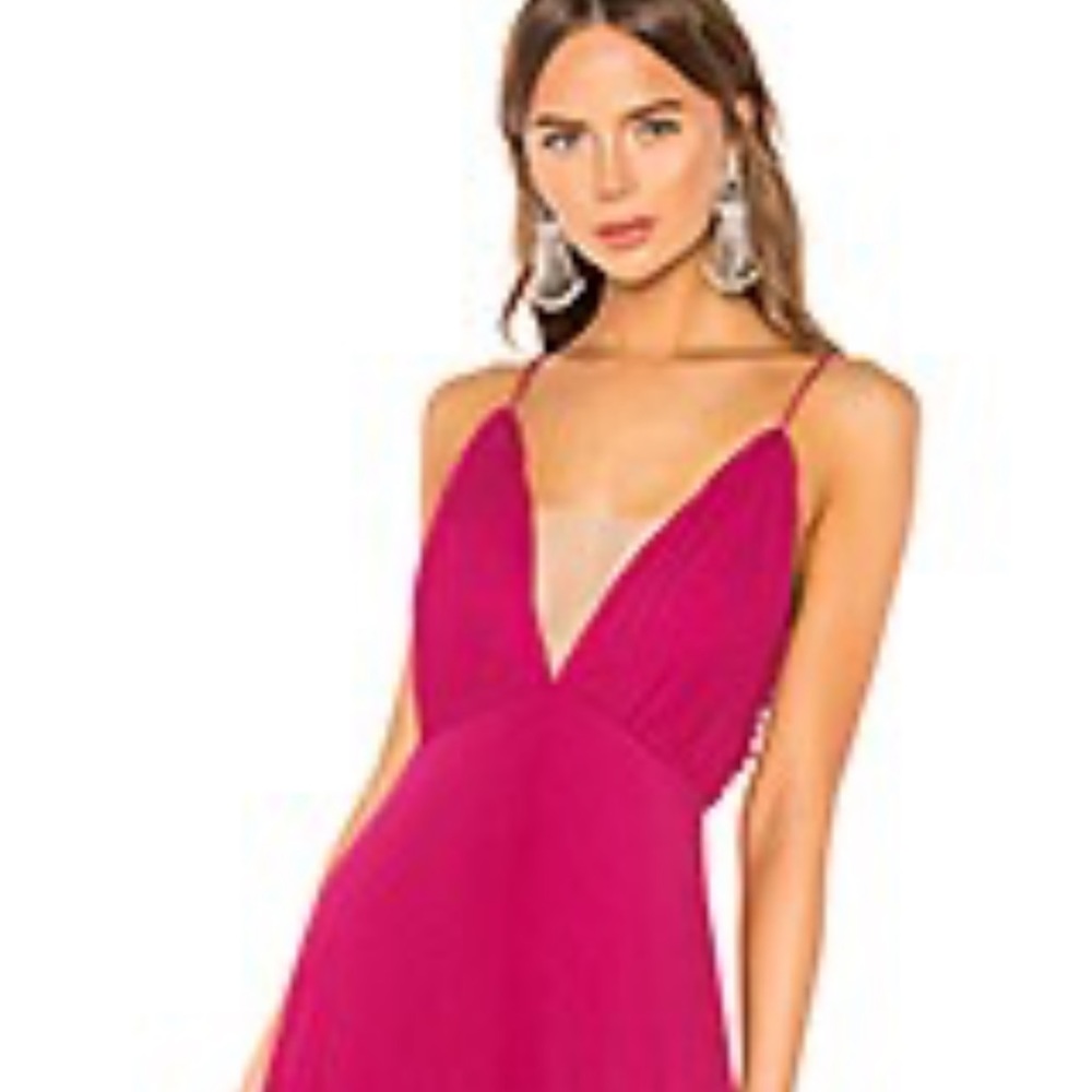 J.Jill Stuart Veronika Shiffon Gown Maxi Dress - Picture 3 of 15
